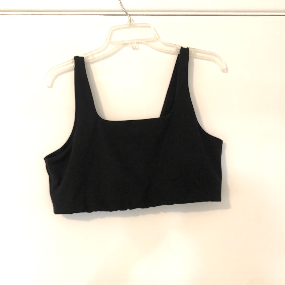 Girlfriend Collective Black Tommy Sports Bra XL